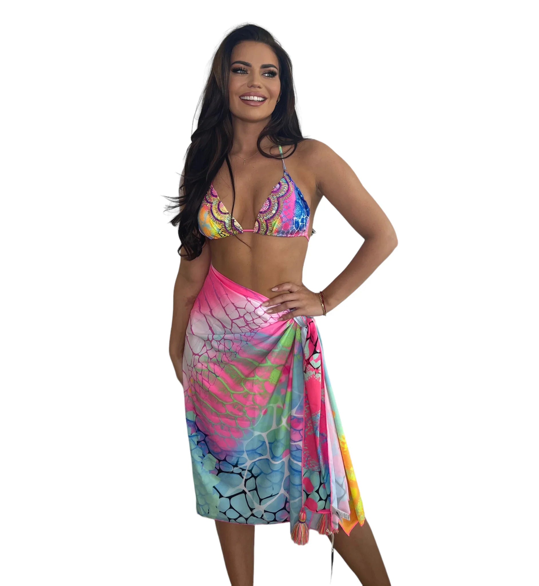 Hoe moet je een pareo dragen? - magichandsboutique