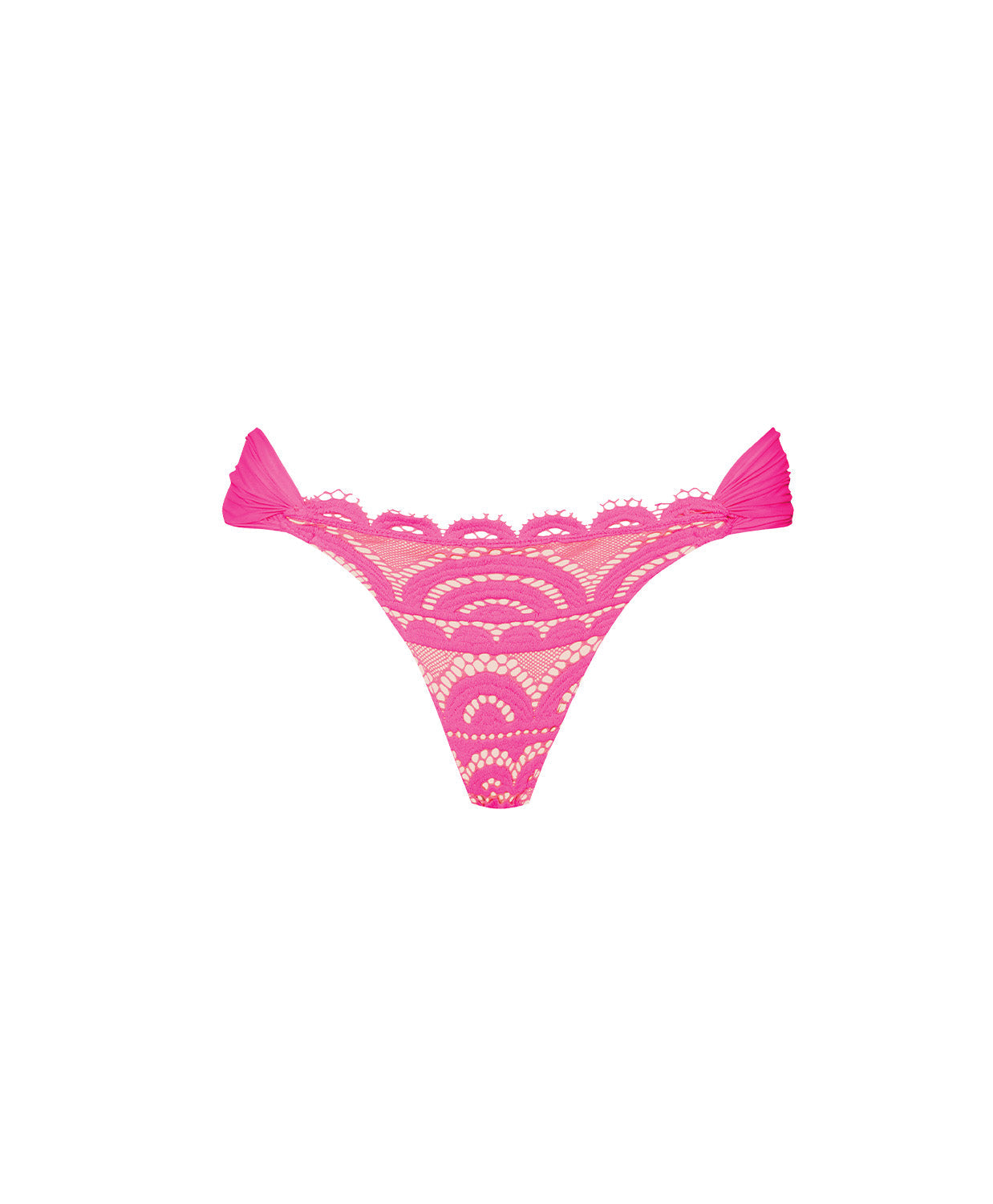 Tulip lace bikini broekje roze kant productfoto