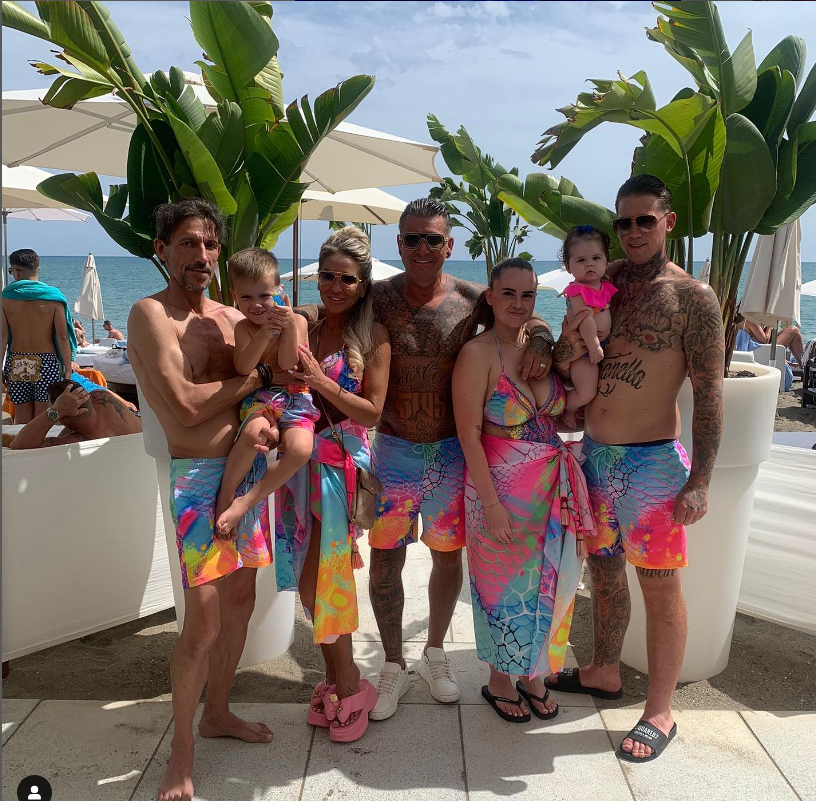 Familie matching badmode