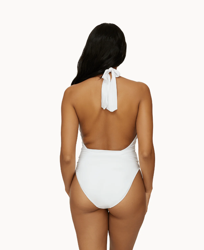 Witte monokini