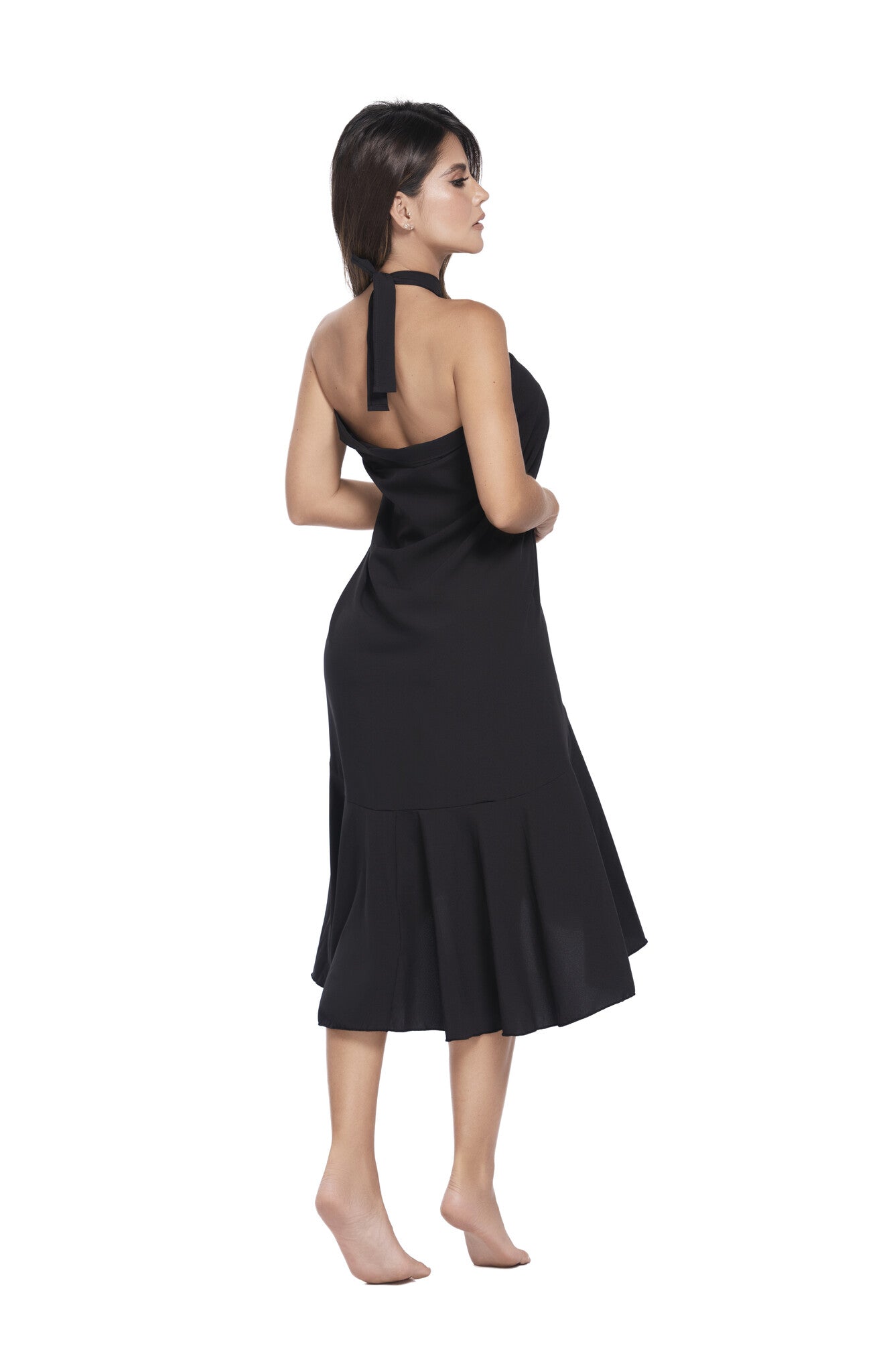 Zwarte pareo dames