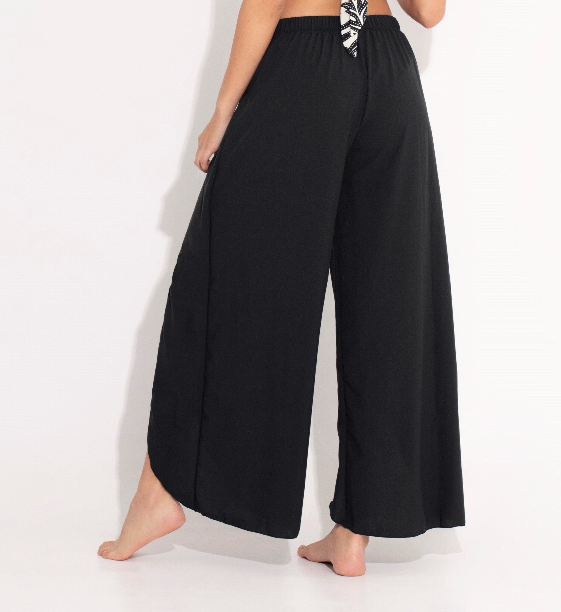 Zwarte Strandbroek Dames - magichandsboutique