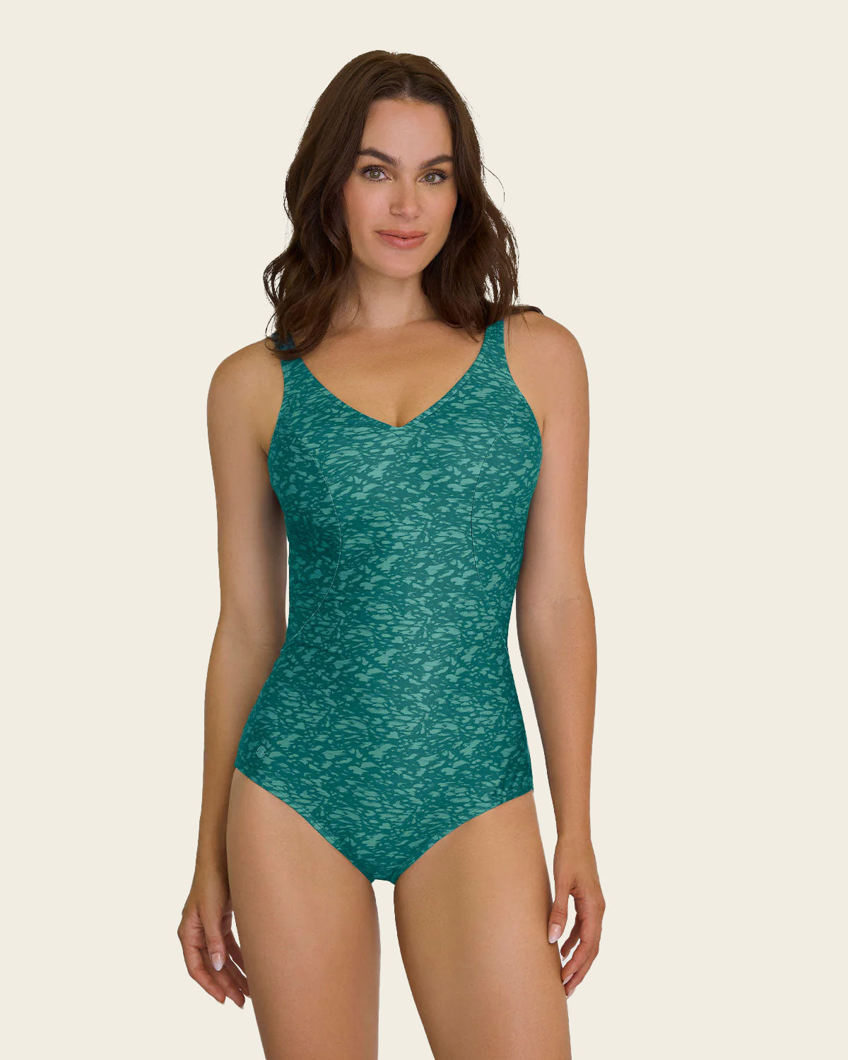 Print Corrigerend Badpak Leonisa tropische print