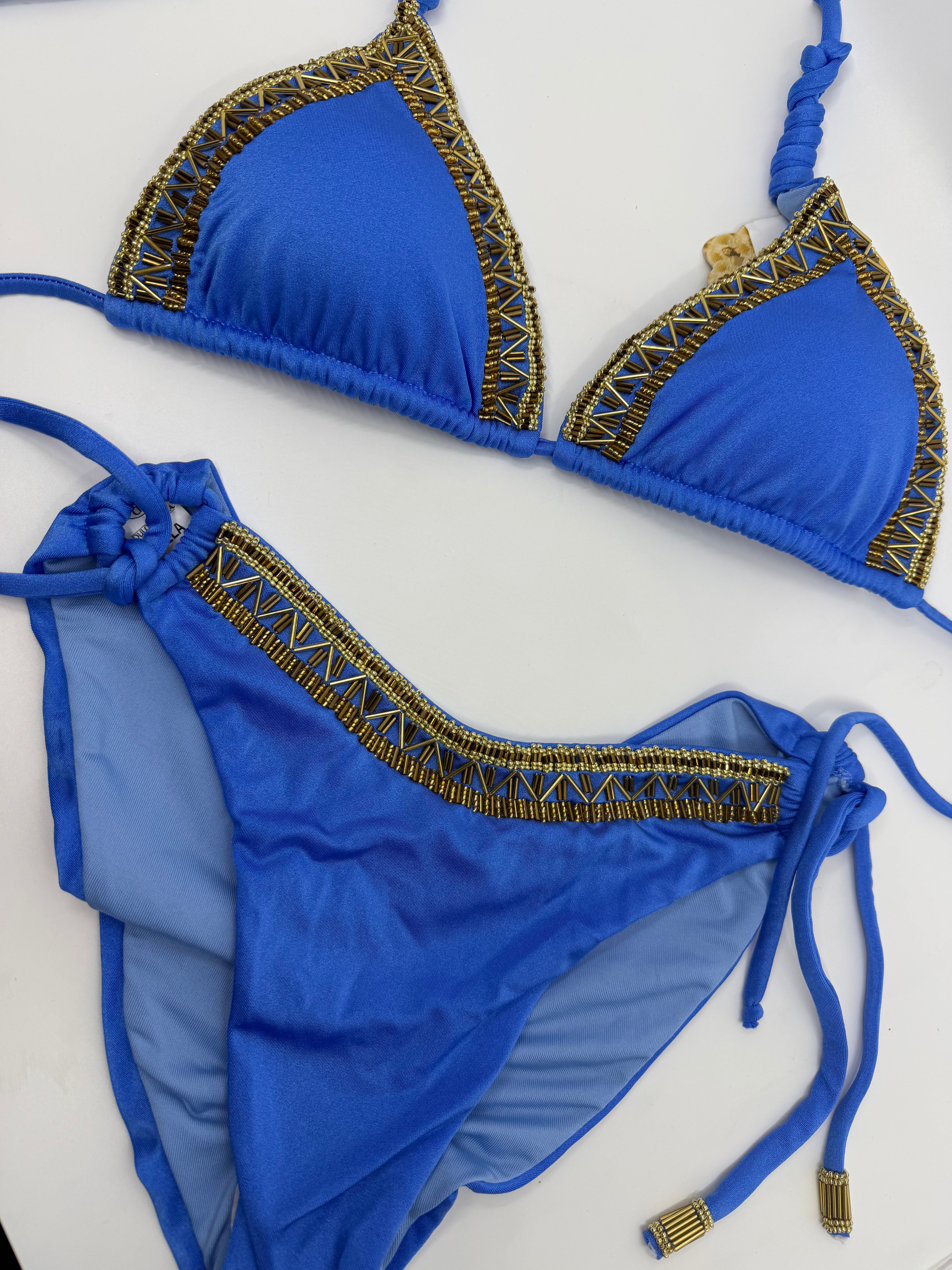 lUXE DAMES BIKINI 2026 blauw