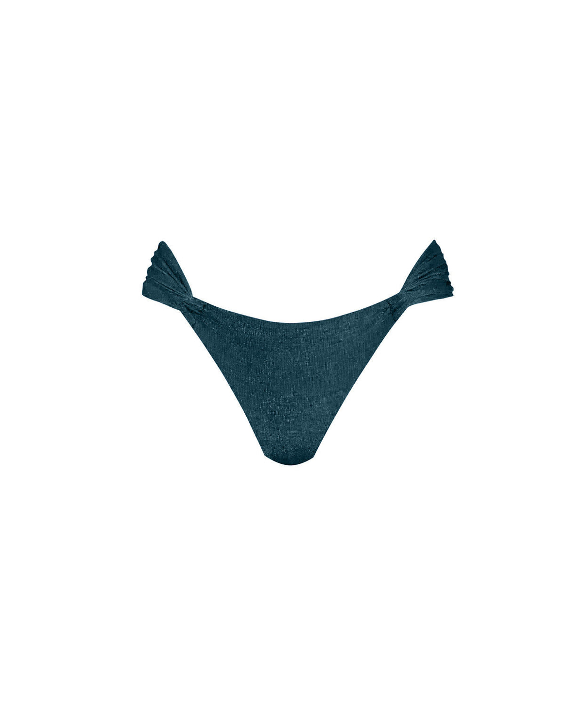Cosmic fanned bikinibroekje PQ Swim plat vooraanzicht