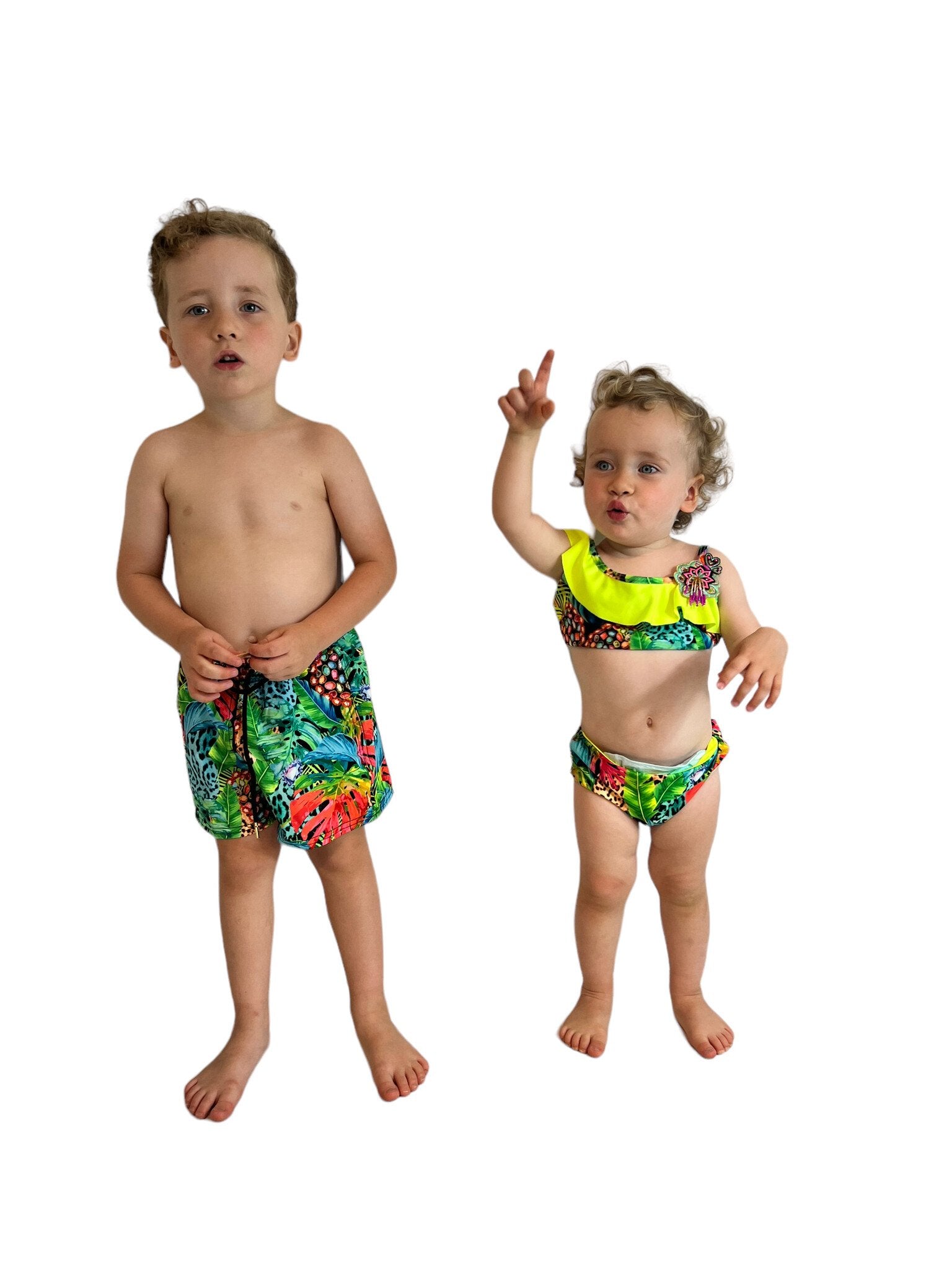 kinderen matching badmode