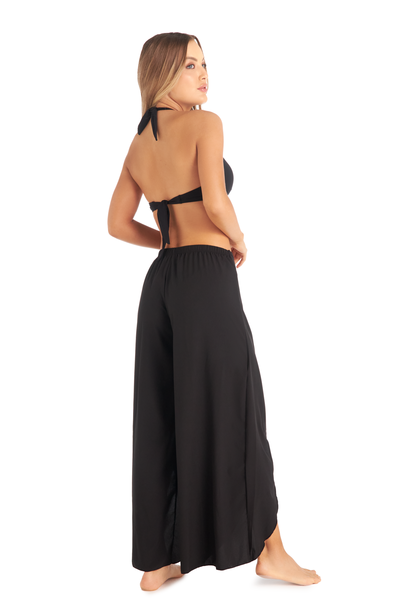 zwarte strandbroek